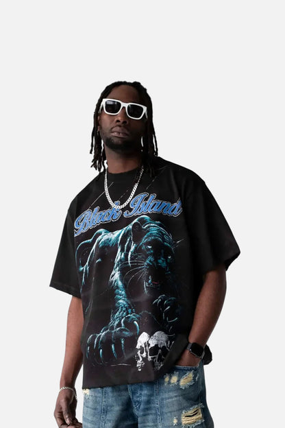 T-SHIRT BLACK ISLAND
